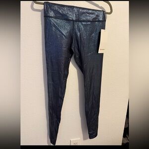 Lululemon Align HR Rib Pant 28" Shine size 10
